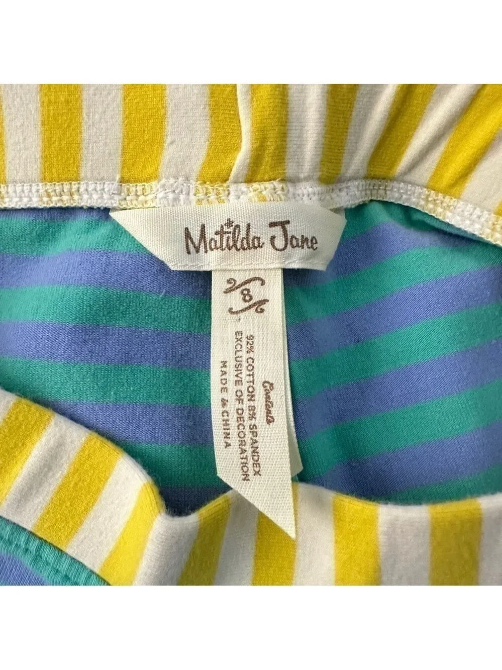 Matilda Jane Girls Knit‎ Stretch Leggings Size 8